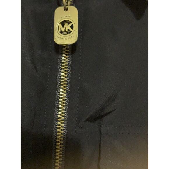 Michael Kors blouse Size P/S Sheer Zipper Long Sleeve - Picture 4 of 7
